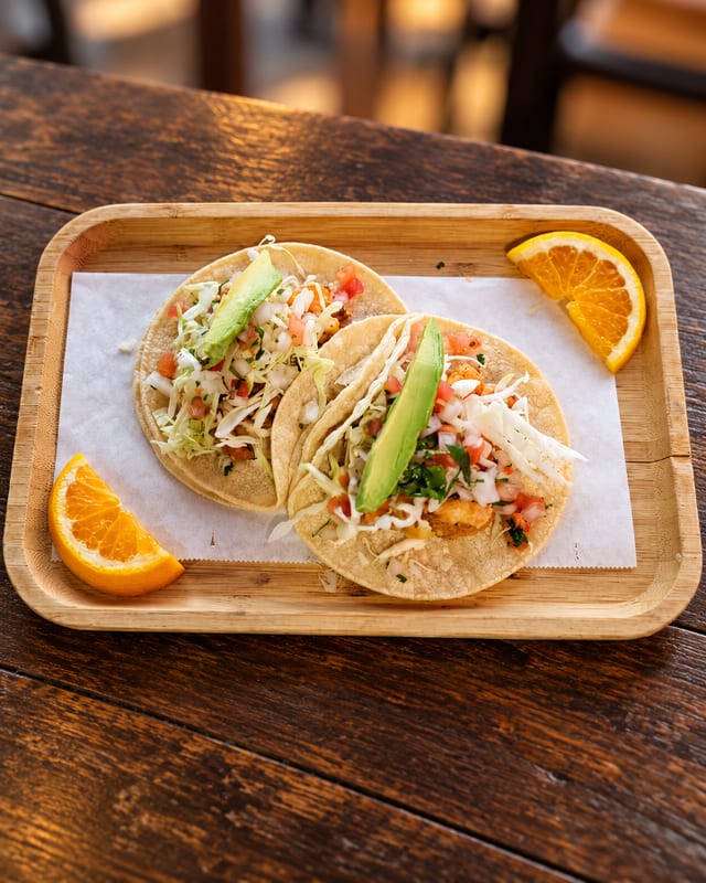 Taco de Camaron.