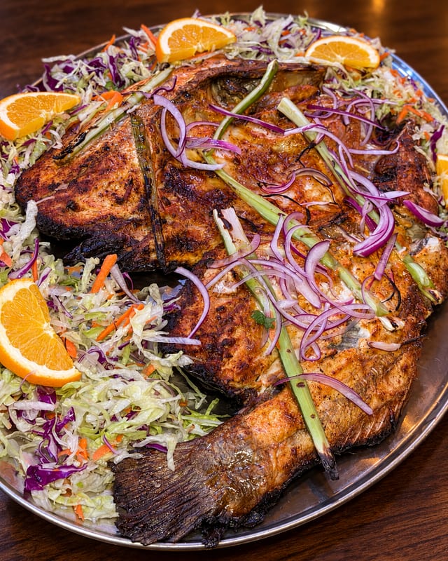 Pescado Zarandeado.