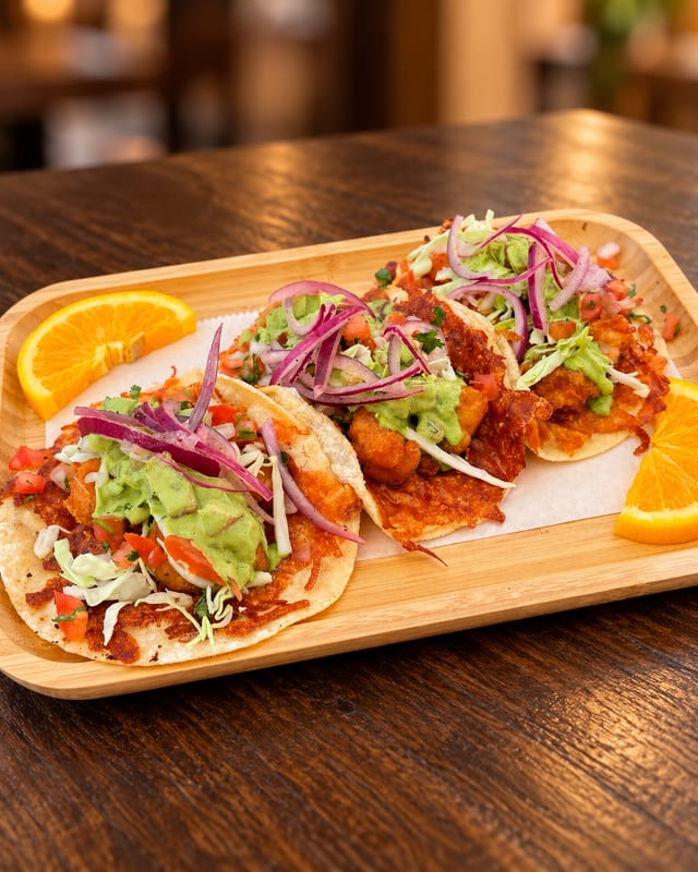 Taco Baja de Pescado.