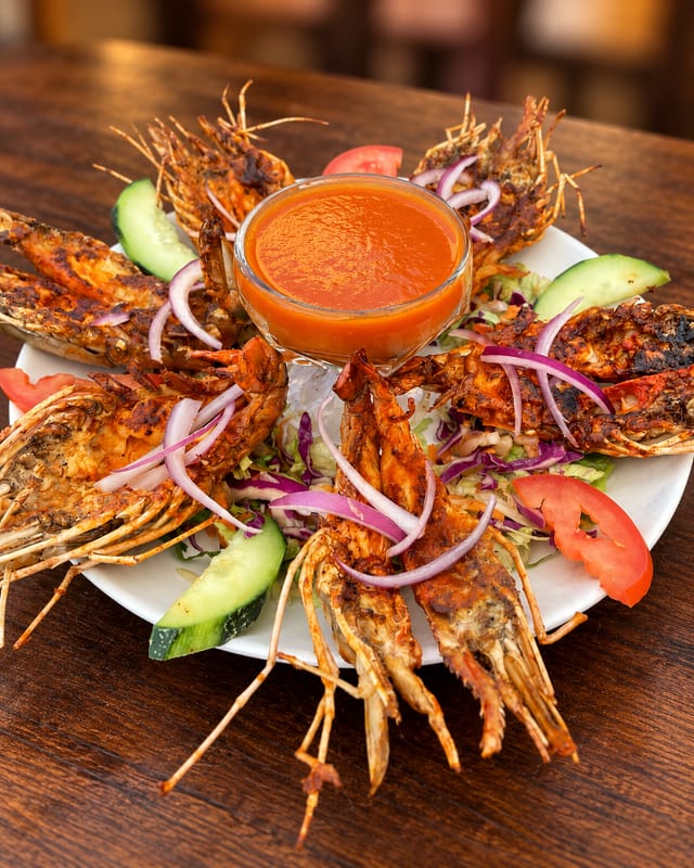 Langostinos.