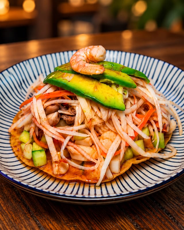 Tostada Mixta.