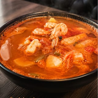 Caldo De Camaron y Pescado