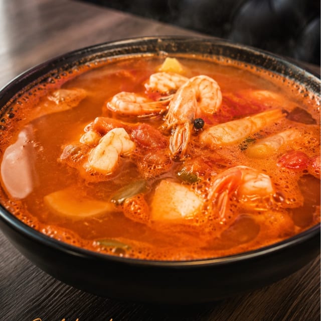 Caldo de Camaron.