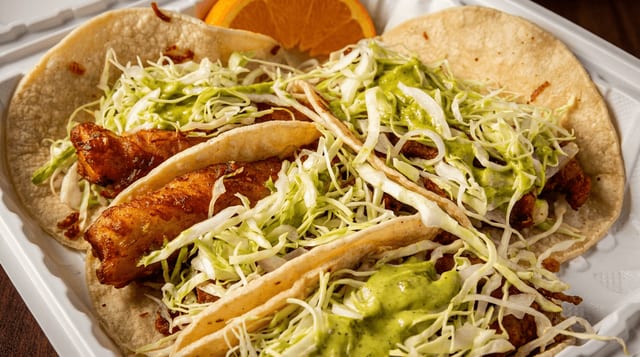 Taco Baja De Pescado.